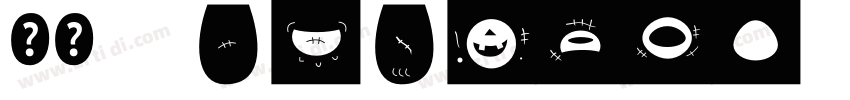 获取 Monster Halloween 字体转换